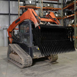 Eterra Attachments Skid Steer Skeleton Bucket Raised Bucket