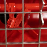 Inside of the Eterra Hurricane Concrete Mixing Attachment