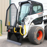 BSG Winch Attachment for Skid Steer Loader - Front Left