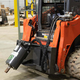 CID Heavy Duty Skid Steer Auger Front Attached view