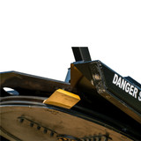 Severe Duty Bent Axis Brush Cutter up close