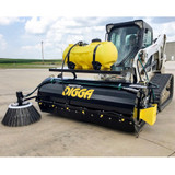 Digga Pickup Broom with Water Tank and Gutter Brush