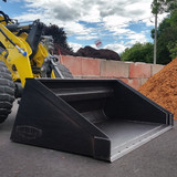 Berlon - Skid Steer FMX Bucket Side View