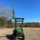 Limb Beaver Tractor Limb Brush Cutter: Attached View