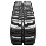 MWE Mini Skid Steer 9" Hitachi Standard Duty Rubber Track Front View
