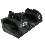 CID Skid Steer X-treme Grapple Bucket Attachment left angle