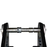 Close up of the Eterra Universal Excavator Mount pin bar