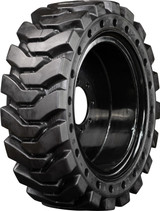 12-16.5 Right Mounted Heavy Duty XD R-4 Solid Rubber Tire