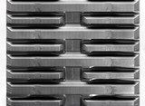 16" Heavy Duty Multi-Bar Pattern Rubber Track (400x86Bx49)