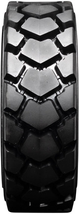 10x16.5 (10-16.5) 12-Ply Skid Steer Heavy Duty Tire Mounted on Rims