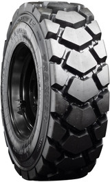 12x16.5 (12-16.5) 14-Ply Skid Steer Heavy Duty Tire Mounted on Rims