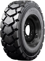 12x16.5 (12-16.5) 14-Ply Skid Steer Heavy Duty Tire Mounted on Rims
