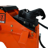 Universal Excavator Mount on the Cyclone Excavator Brush Cutter