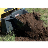 Virnig Stump Bucket Skid Steer Attachment Moving Dirt