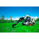 Eterra E70 Skid Steer Backhoe Attachment Digging Action