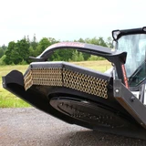 Bradco Skid Steer Extreme Duty Ground Shark Attachment blade detail angle