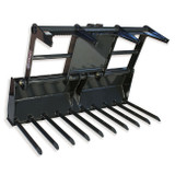 Virnig Skid Steer Utility Fork Grapple Attachment