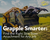 Grapple Buying Guide: Best Skid Steer Attachments for Clearing, Hauling, and Demolition