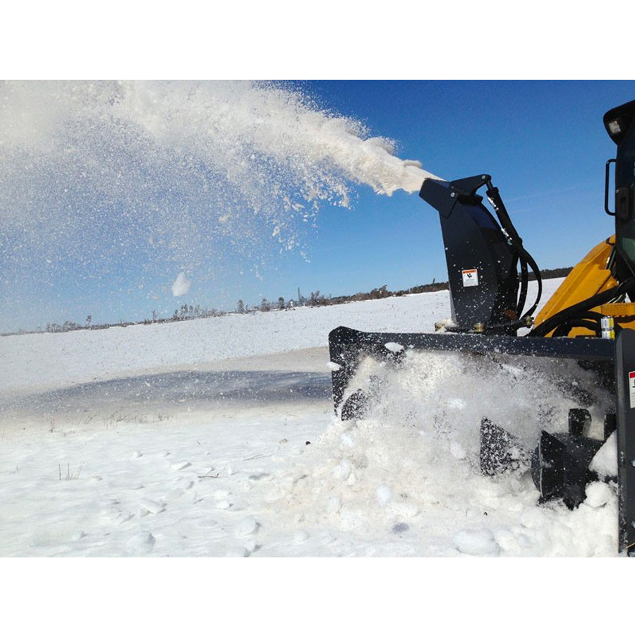 Virnig Standard Duty Snow Blower Attachment Skid Steer Solutions