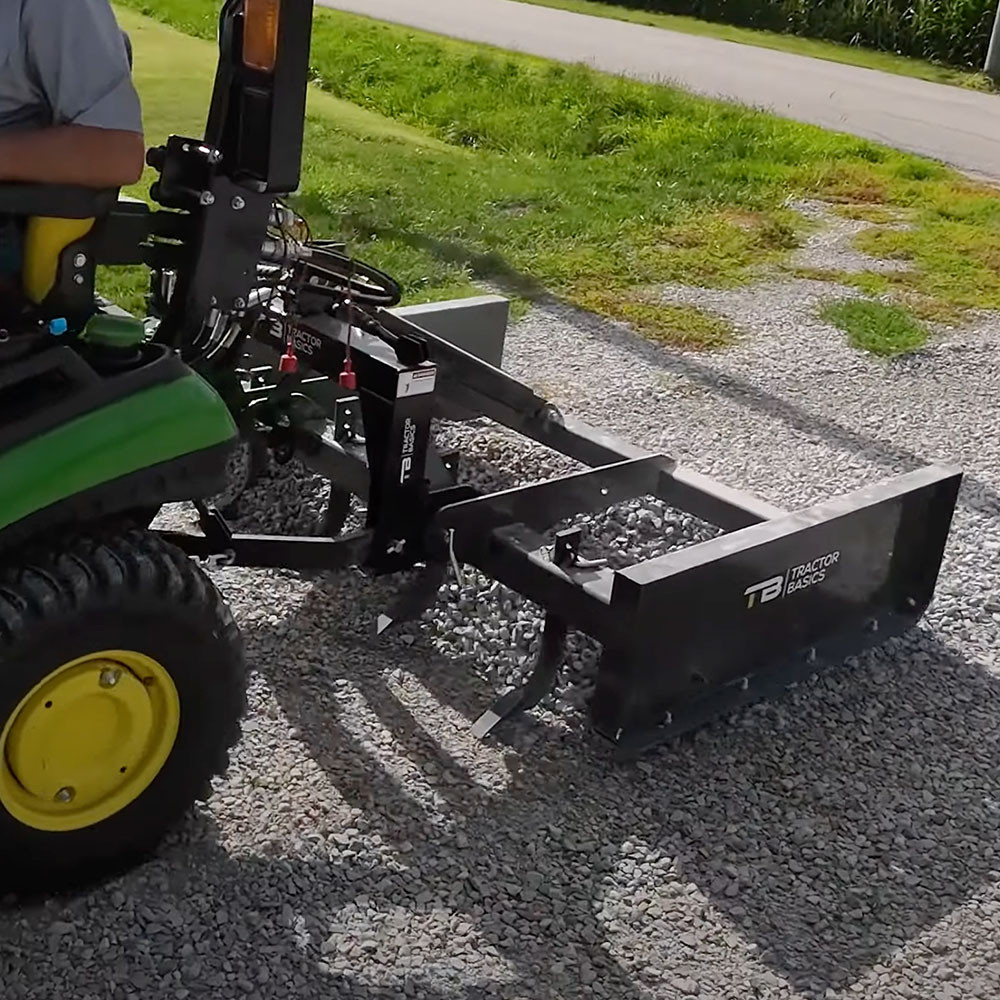 Tractor Basics 3-point Dual Edge Grader | Skid Steer Solutions
