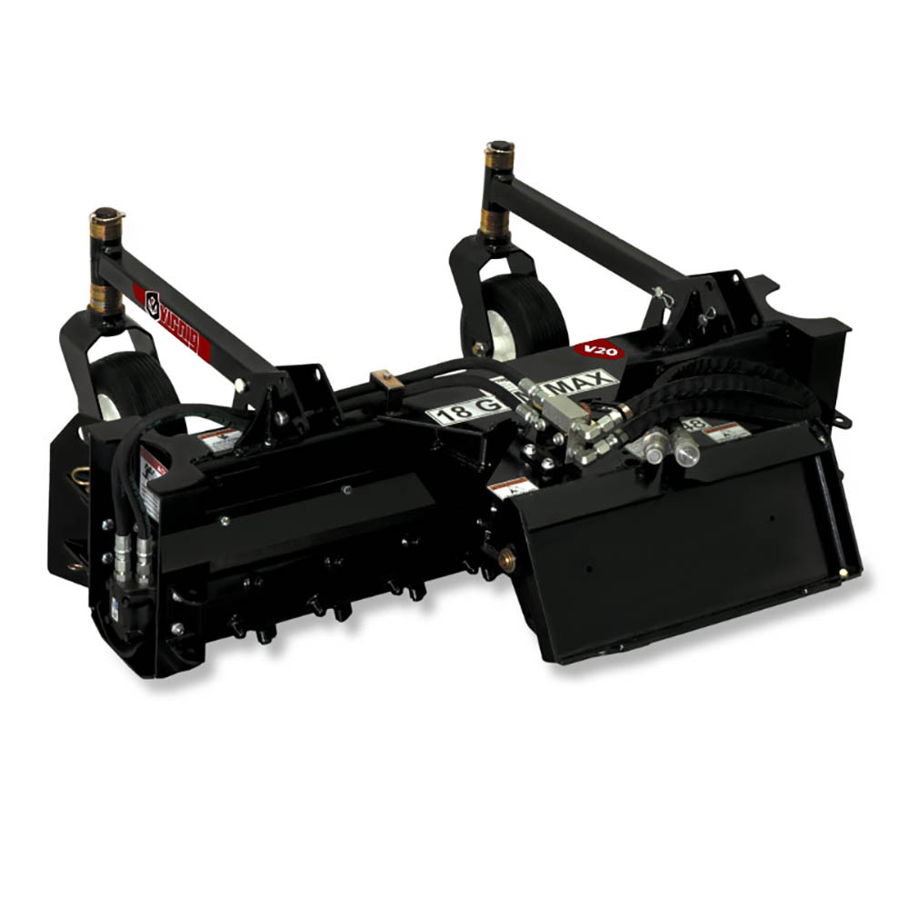 Virnig V20 Mini Skid Steer Power Rake Skid Steer Solutions