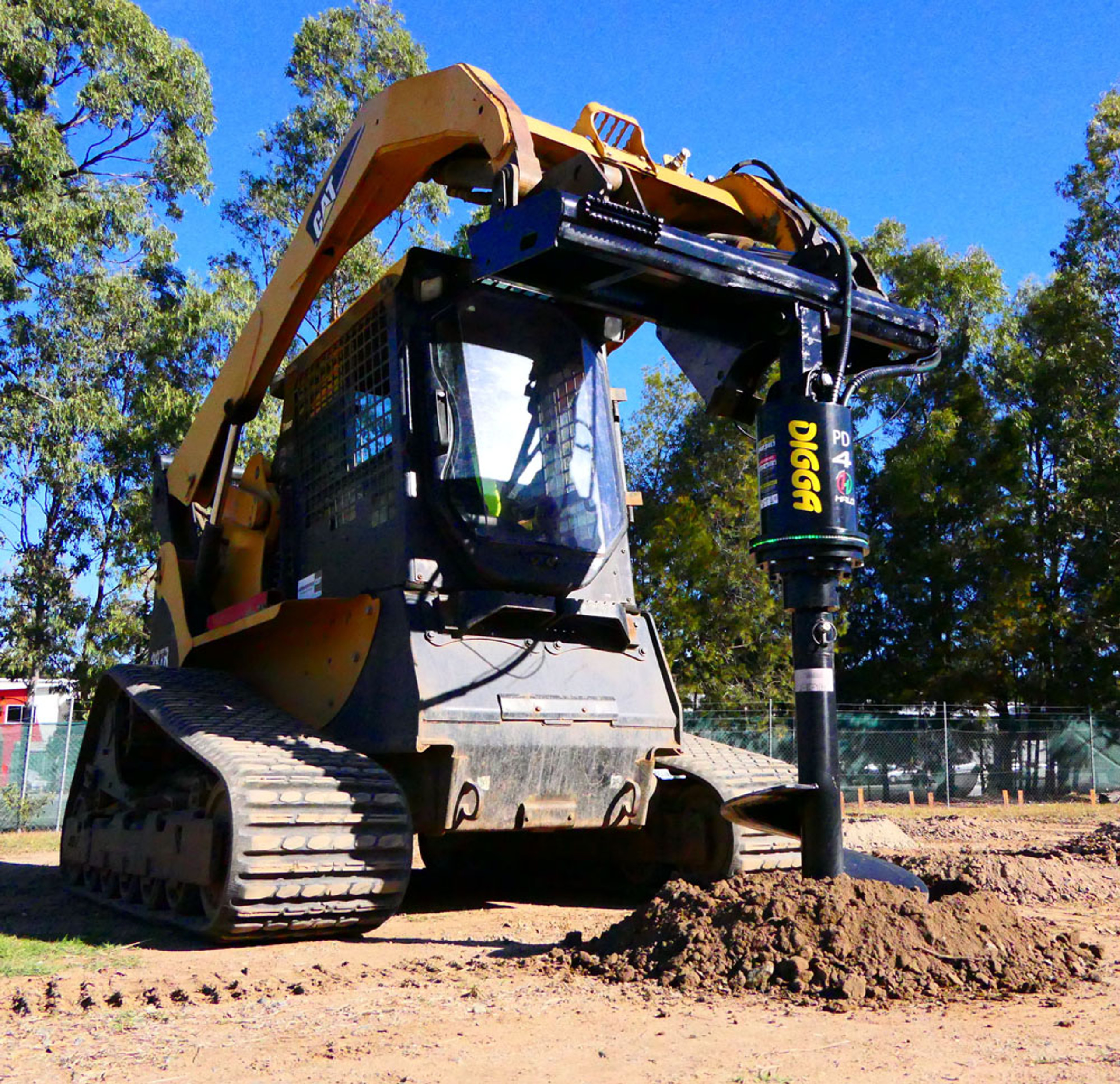 Digga Skid Steer Auger Attachment Skid Steer Solutions