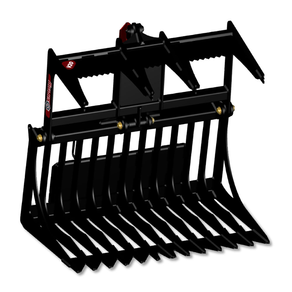 Virnig Mini Skid Steer Rock Grapple Skid Steer Solutons