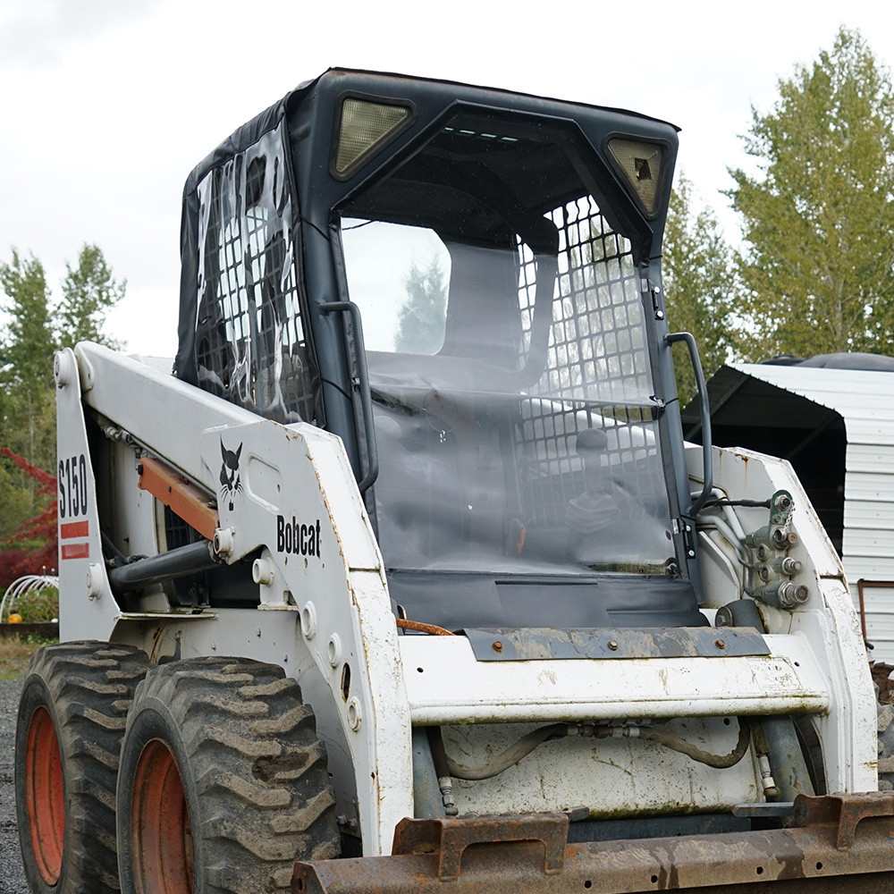 Skid Steer Nylon Cab Enclosure Skid Steer Solutions