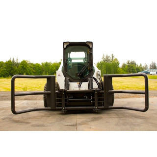 Round Bale Grapple with lockable arms SkidSteer - GLC Equipment