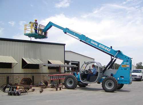 Safety Work Platform In Use Safety Work Platform In Use
