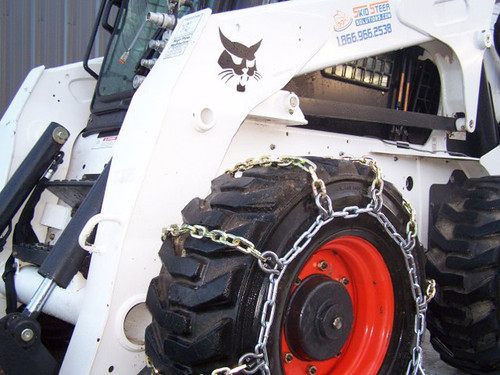 Skid Steer Snow Chains 4 Link - Main View