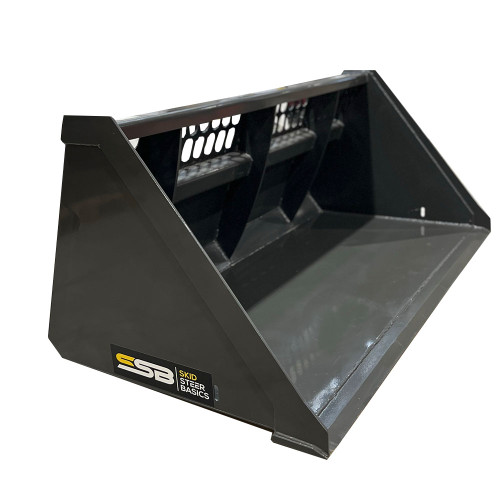 Skid Steer Basics High Capacity Snow & Litter Bucket 