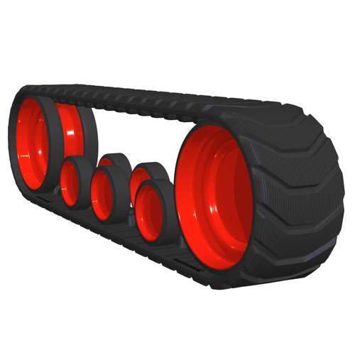 18" Bridgestone Extreme Duty Rubber Track (457X152.4X55)
