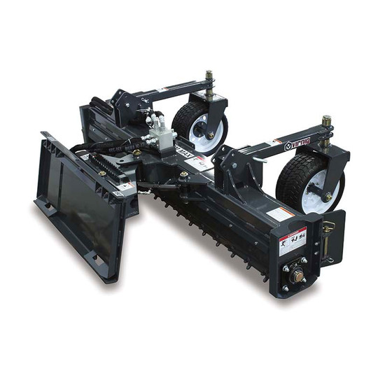 Virnig Skid Steer Power Rake Attachment | Skid Steer Solutions