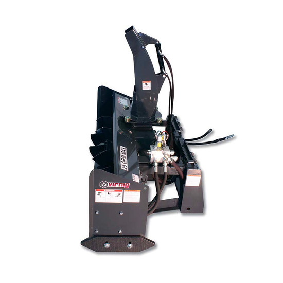 Virnig Standard Duty Snow Blower Attachment Skid Steer Solutions