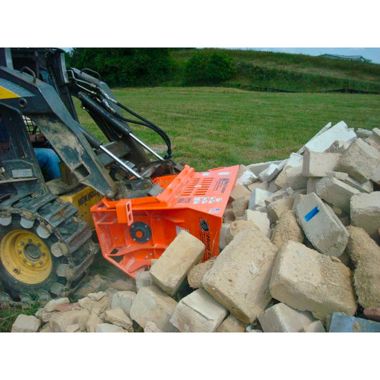 Hog Crusher Skid Steer Concrete Crusher Attachment Skid Steer Solutions