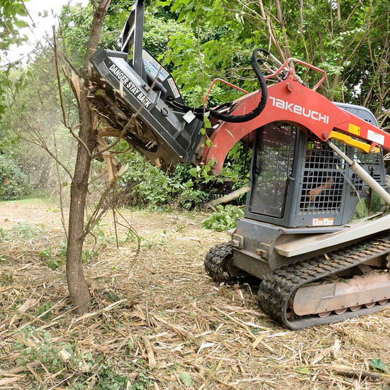 CID Skid Steer Forestry Disc Mulcher Attachment Skid Steer Solutions