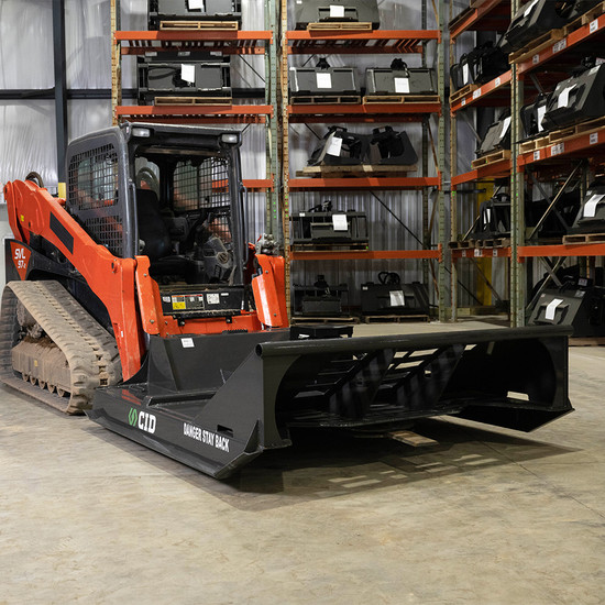 CID XTreme Piston Motor Brush Cutter Skid Steer Solutions