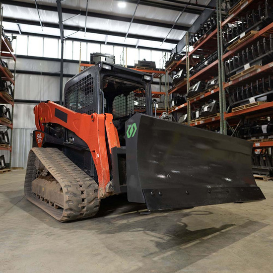 CID Skid Steer 6 Way Dozer Blade Attachment Skid Steer Solutions