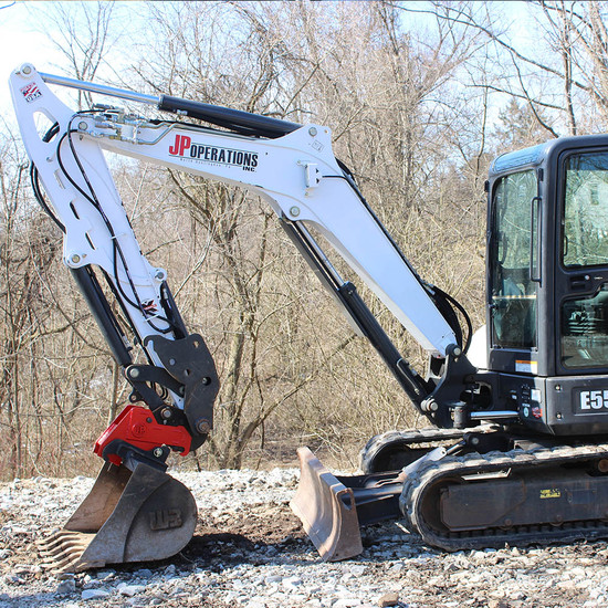 JP Excavator Couplers Reversible Bucket Coupler Skid Steer Solutions