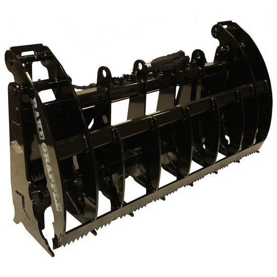 Top Dog Attachments Skid Steer Rake Grapple Skid Steer Solutions