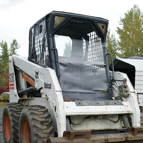 Skid Steer Nylon Cab Enclosure Skid Steer Solutions