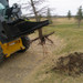 Brush Grabber Tree Spade in action, look from another angle, perfect