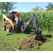 Bradco Skid Steer 509B Backhoe Digging Action