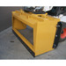Skid Steer Snow Pusher Attachment with optional pull back alternate angle