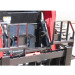 The Skid Steer Walk Through Pallet Fork Attachment provides safe and easy operator entry and exit