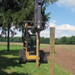 Bradco PD4800 Skid Steer Post Driver Attachment