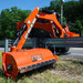 Eterra Raptor Boom Arm System Sidewinder Mower Angled View