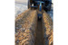 Blue Diamond Mini Skid Steer Trencher Attachment Trenching Work Detail