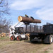 BSG Rotating Log Grapple Skid Steer Attachment Loading Logs